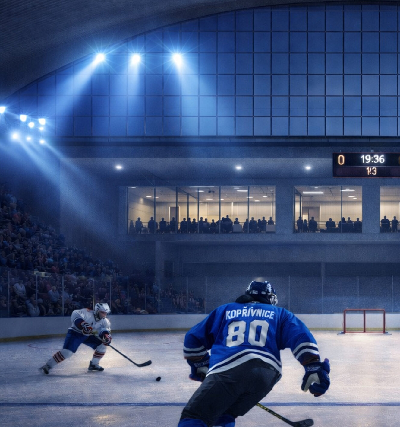 KOP - Zimní stadion Kopřivnice - vizualizace, titulka