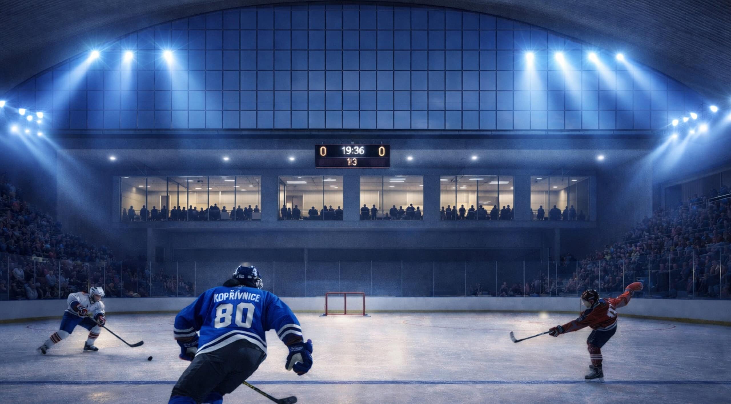 KOP - Zimní stadion Kopřivnice - vizualizace, titulka