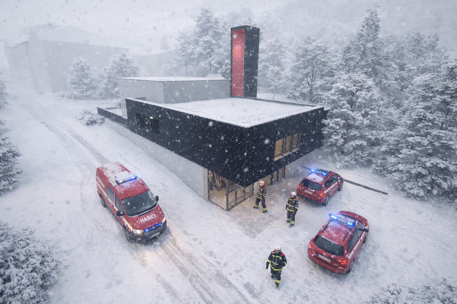 LOKET-Hasicska-zbrojnice-mesta-Loket-vizualizace