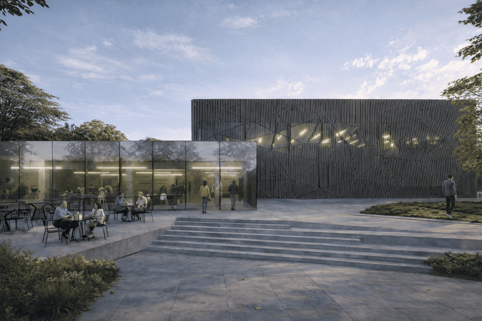 LAN - Sportovni hala Lanškroun - vizualizace